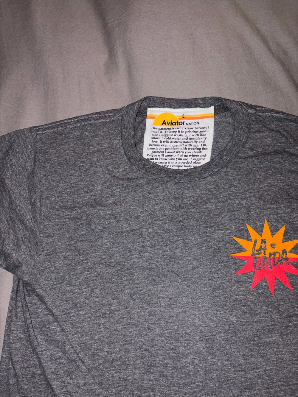 Aviator Nation Tee Large New - Picture 7 of 7